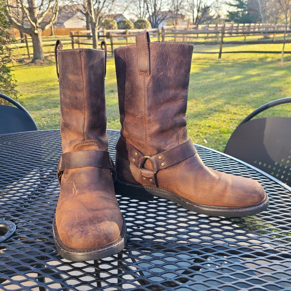 RJ- Colt Brown Leather Men's Boots Sz 10M